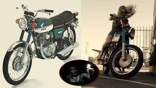 Caity Lotz Rides A 1970 Honda CB175 In The Pact, Fake Motorcycle Scene by smallengineshop 2,251 views 4 years ago 3 minutes, 20 seconds