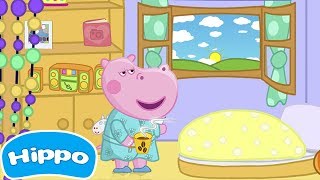 Hippo 🌼 Kids Stories 🌼 Good morning 🌼Cartoon game for kids screenshot 4