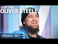 American idol  oliver steele sings to his dad change the world by eric clapton  all in tears