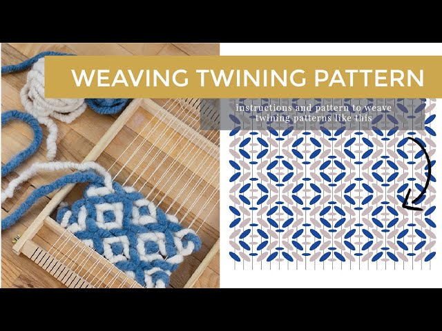 Weaving DIY: Twining Patterns 