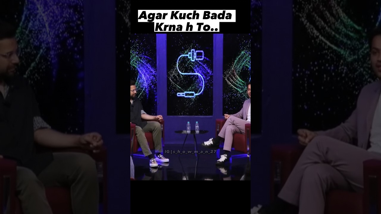 "Agar Kuch Bda karna H"...  #sandeepmaheshwari  #shorts #motivation #motivationalvideo  #sigmamale