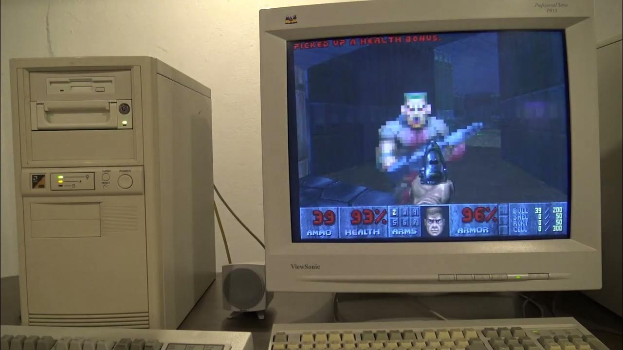 Doom PC Speaker Sound Effects make annoying noises in the BACKROOMS 