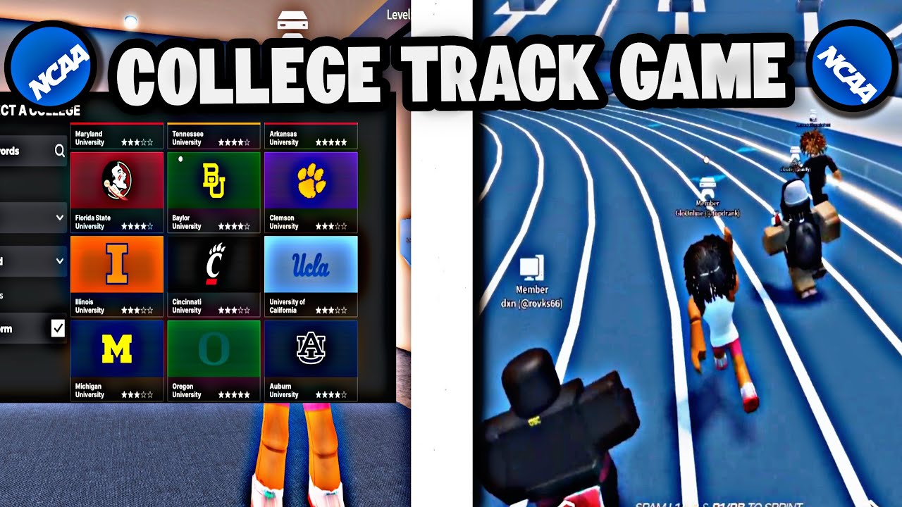 ЭТА СОВЕРШЕННО НОВАЯ ИГРА D1 TRACK НА ROBLOX НЕВЕРОЯТНА! | Roblox College Track & Field!