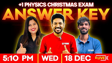 Plus One Physics  Exam | Answer Key  | Exam Winner +1