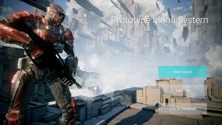 Unreal Engine | Prototype Menu System v2.3 | Level Selection Menu