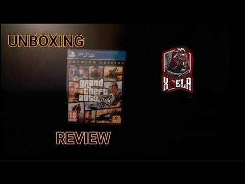 UNBOXING და REVIEW GTA 5 PS4