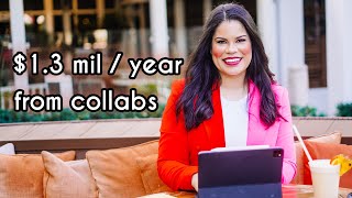 How Business Collaborations Make Her Over $1.3 Million Year