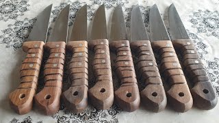 Bıçak Saplarına Çizik Nasıl Yapılır