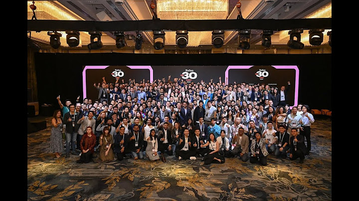Senior personnel reached the top 30 under 30 forbes asia