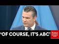 'You Did Listen To What I Said, Right?': Pete Hegseth Flames ABC Reporter After Question On Hormuz