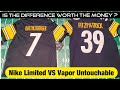 Nike Limited VS Vapor Untouchable Jersey Comparison