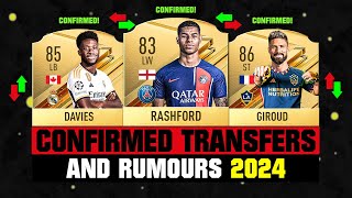 NEW CONFIRMED TRANSFERS & RUMOURS! 🤪🔥 ft. Rashford, Davies, Giroud... etc