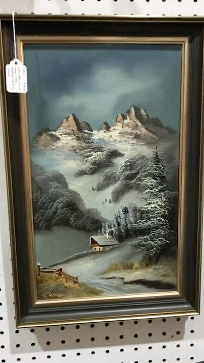 Winter Landscape Painting by Klebes | 2024-01-03