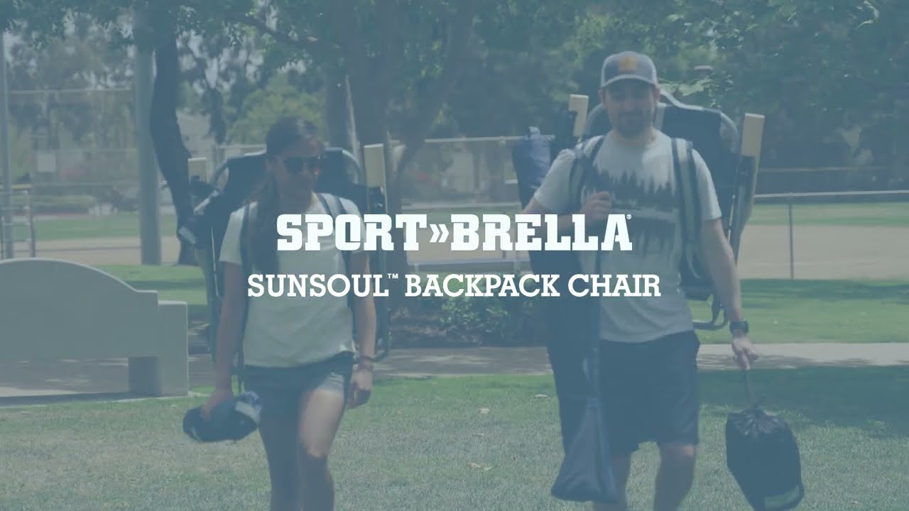Sport-Brella Sunsoul Backpack Chair Instructional Video