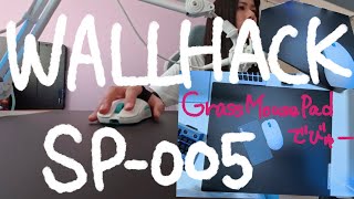 WALLHACK【SP-005】初ガラスパッドでびゅー!!