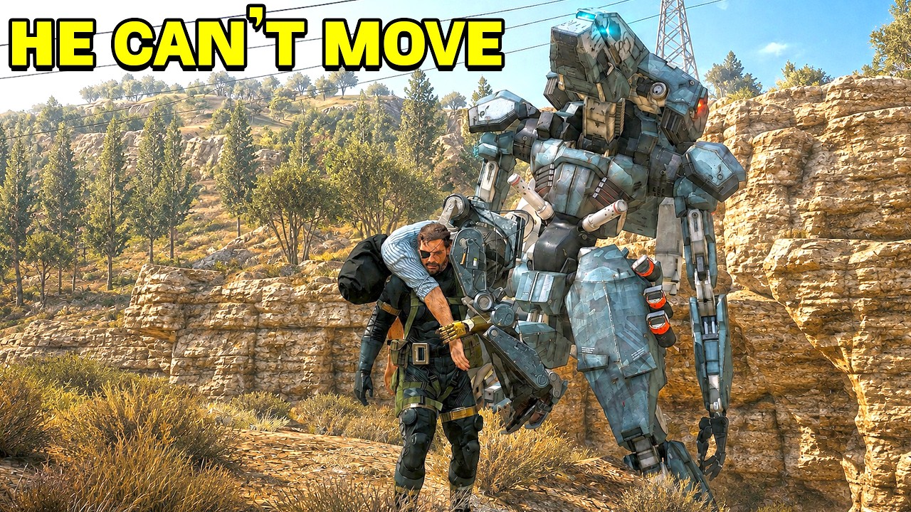 You Can ACTUALLY Disable Sahelanthropus in MGSV - YouTube