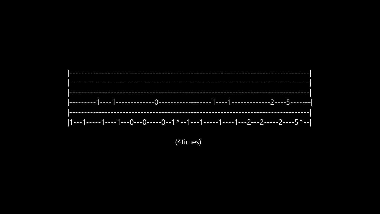 The Only Thing They Fear Is You Bass Tab The Only Thing They Fear is You (Guitar Cover) - TAB (Drop D1) - YouTube