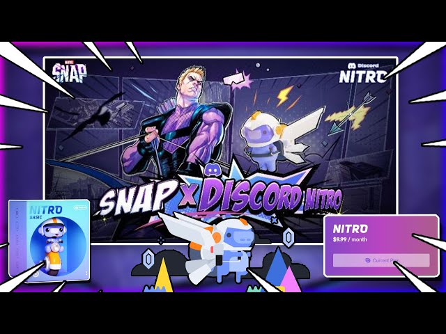 Free nitro for fornite and marvel snap players 