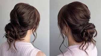How to create a stylish version of the messy bun with this simple hair tutorial.