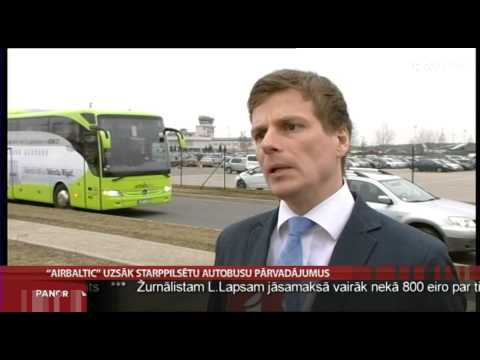 "airBaltic"  uzsāk starppilsētu autobusu pārvadājumus