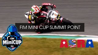 FIM MINI CUP at Summit Point with ASRA - Saturday Races -190 Ohvale, 160 Ohvale , 110cc , and 50cc