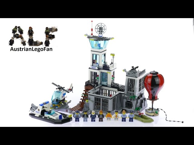 Lego City 60130 Prison Island - Lego Speed Build Review - YouTube
