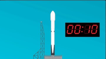 10 Second CountDown Timer with 🚀 Satellite Launch🔥