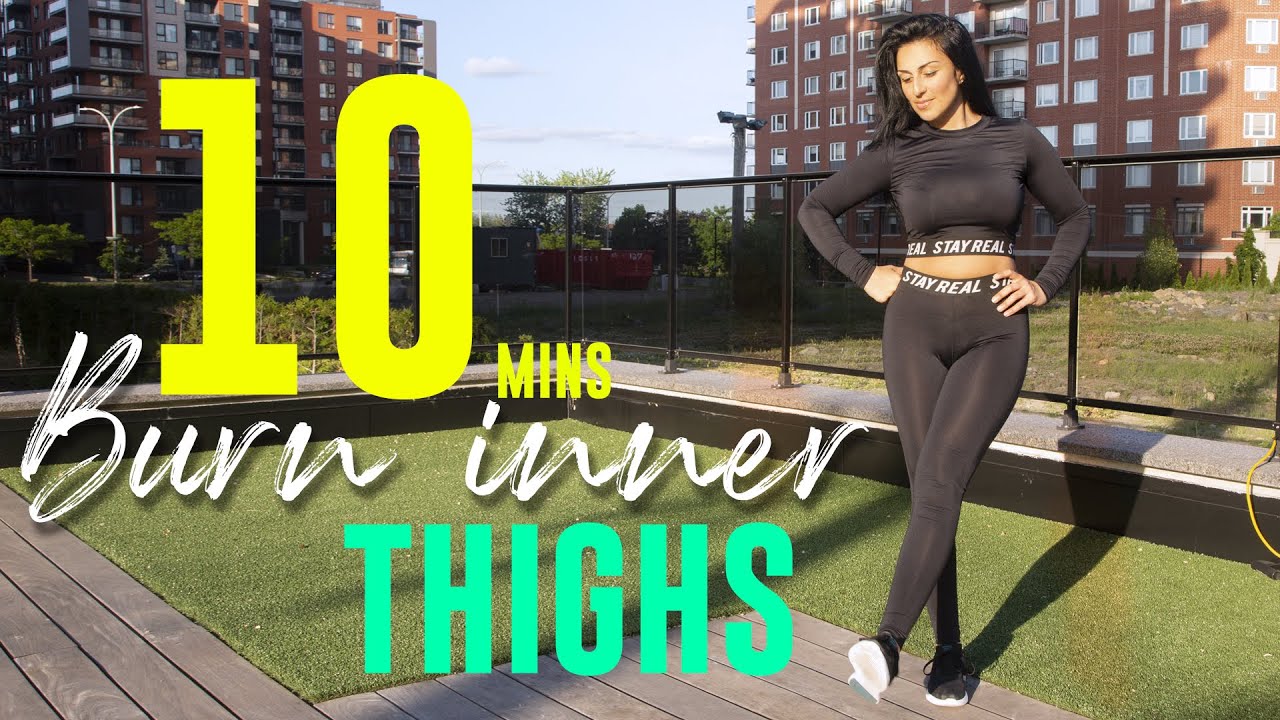 10 MINS BURN INNER THIGHS WORKOUT /// GET A THIGH GAP /// Nikki