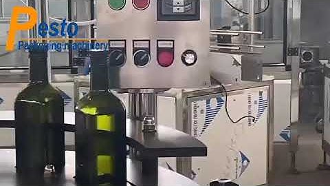 Olive oil filling sealing machine bottle capping machine oil filling line
