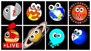 Planet Games for Baby 🪐🌎⭐🔭🔴 | What Is It? | Mercury Venus Earth Mars Jupiter Saturn Uranus Neptune