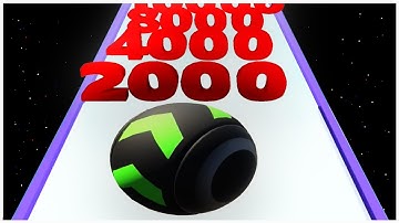 Super Ball Rolling Vs Number Run N Merge Master Game