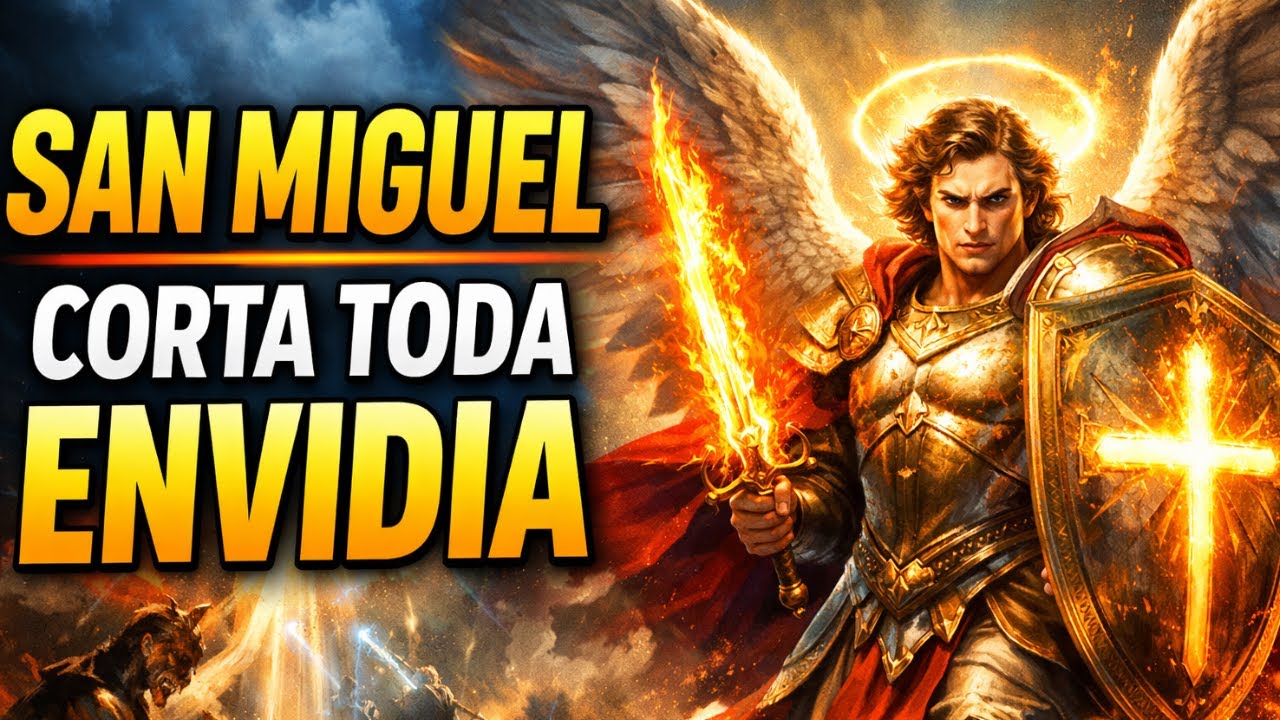 ORACIÓN PODEROSA SAN MIGUEL ARCÁNGEL Corta Toda Envidia Y MALDAD