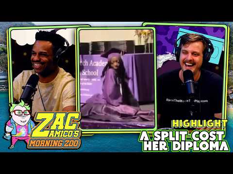 Chicago girl denied her diploma after doing a split | clip from Zac Amico's Morning Zoo Ep 0118