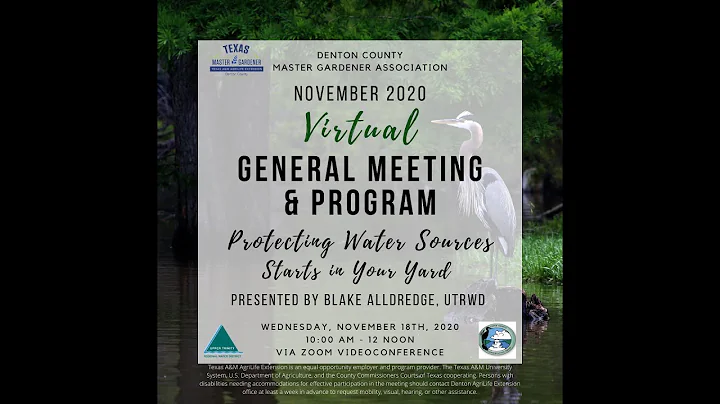 DCMGA November 2020 General Meeting Program ("Prot...
