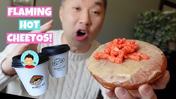 A Spicy Doughnut and Monkeys??? - Trying Monkey Hut Cafe & Pete