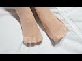 Skin-colored stockings display #pantyhose #stockings #nylon #feet