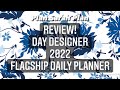 REVIEW! | 2022 Day Designer Flagship Daily Planner | Full Size vs. Mini