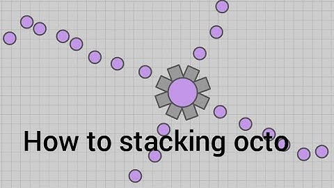 Diep.io how to stacking Octo/다이피오 옥토 스태킹 하는 방법