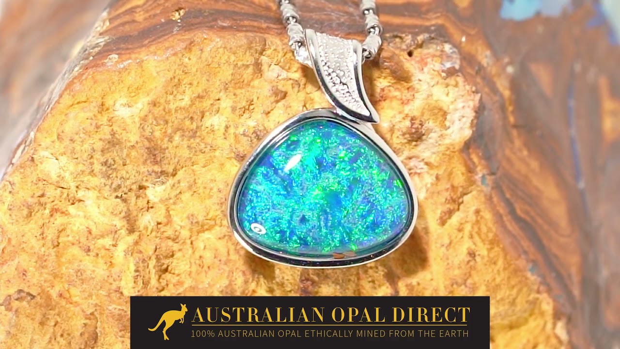Opal Necklace, Opal Necklace Australia, Opal Necklace Pendant - Australian Opal Direct
