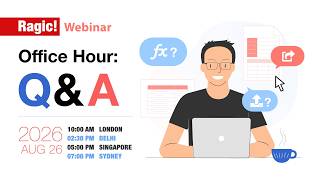 Live Ragic No-Code Database Q&A Session With Jeff, Ragic Founder 🗓️ Aug 26th 2026 Guide