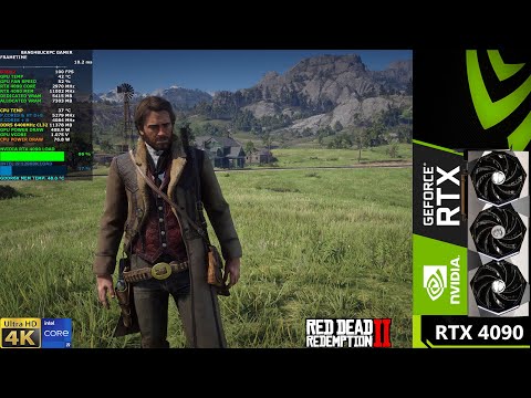 Red Dead Redemption 2 Ultra Settings 4K | RTX 4090 | i9 12900K 5.3GHz