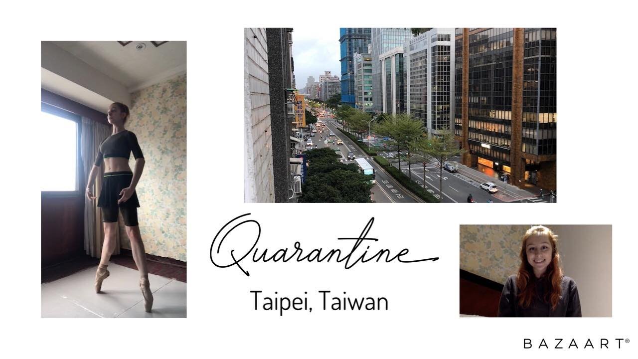 QUARANTINE in the BIG CITY - Taipei, Taiwan - BALLERINA in QUARANTINE
