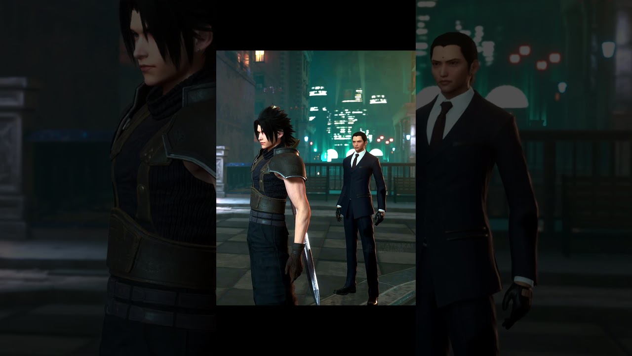 Зак впервые встречает Циссни | Crisis Core FF VII Reunion