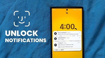 One UI 5.1: Unlock Notifications with Your Face!