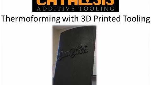 Catalysis Additive Tooling | Vacuum Forming with 3D Printed Tooling //  Smoketech