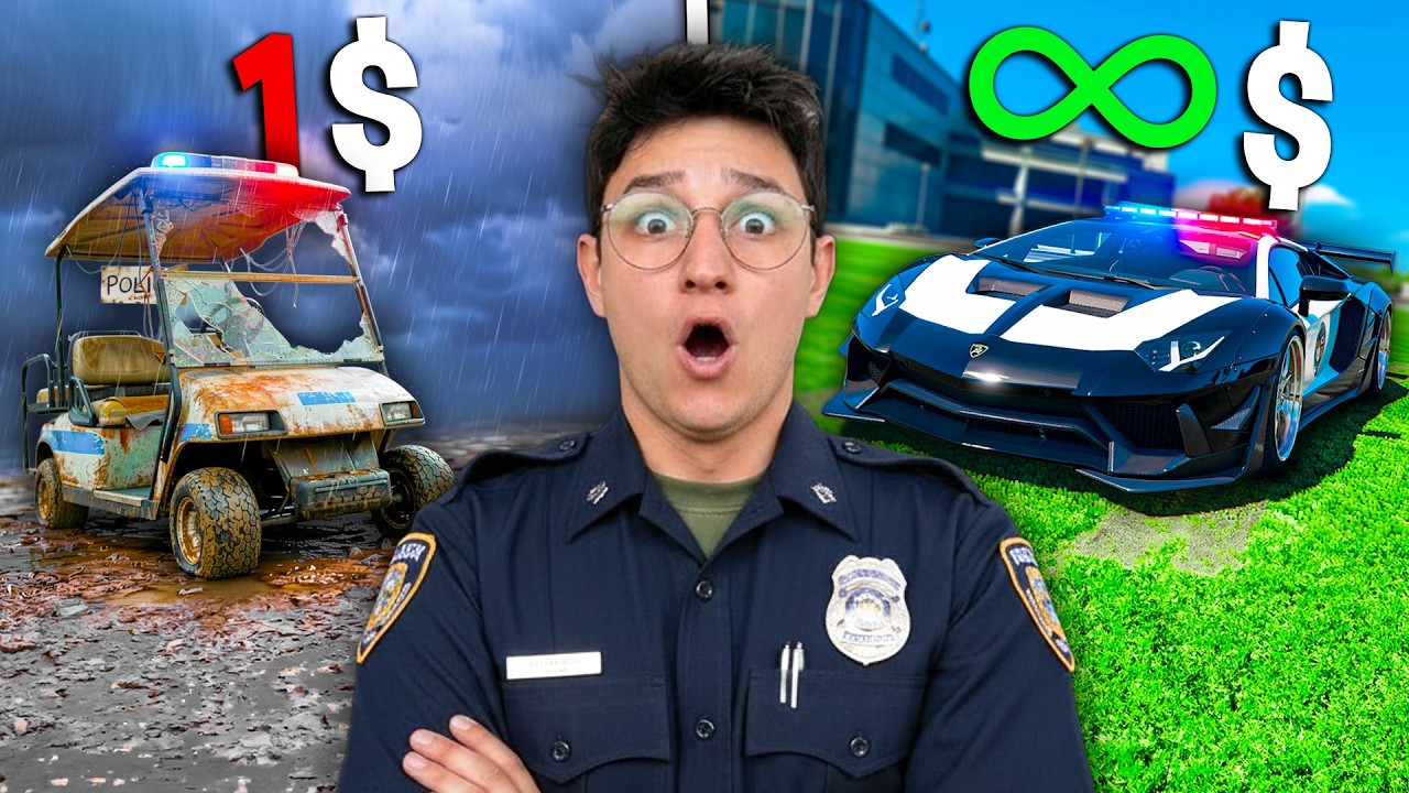 GTA 5: CARABINIERI da 1$ vs $1.000.000!