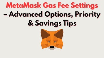 MetaMask Gas Fee Settings  – Advanced Options, Priority & Savings Tips