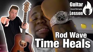 Rod Wave - Time Heals | Guitar Tutorial