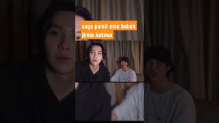 Download Lagu suga pamit mau tidur...jimin jadi tertawa #suga #jimin #bts MP3