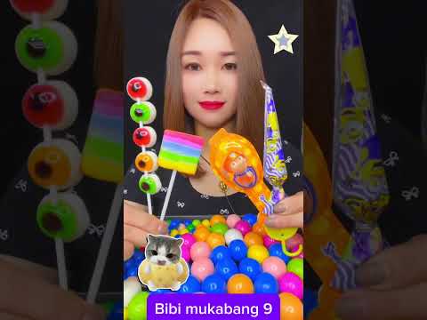 Sweet candy snacks p486 #mukabang #candy